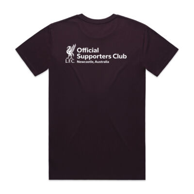 OLSC Newcastle Black Tshirt Landscape Logo on Back of shirt Thumbnail